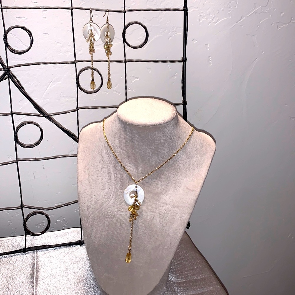 Necklace and Earrings Set by Guess